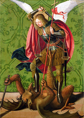 Josse Lieferinxe «San Michele e il Drago»