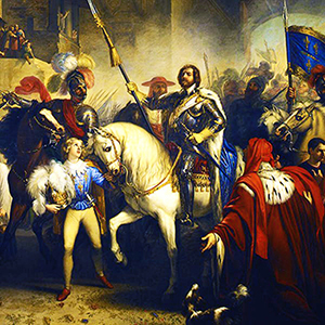 Giuseppe Bezzuoli «L’entrata a Firenze di Carlo di Valois»