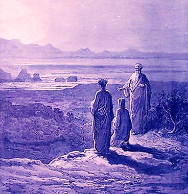 Dante incontra nel Purgatorio Catone l’Uticense