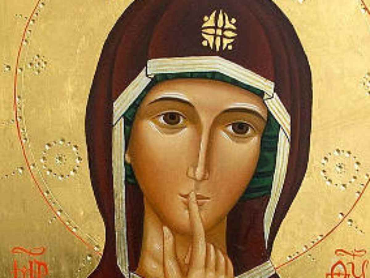 Icona Vergine del Silenzio
