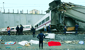 Incidente ferroviario a Santiago di Compostela