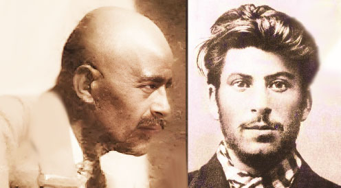 Gurdjieff e un giovane Stalin