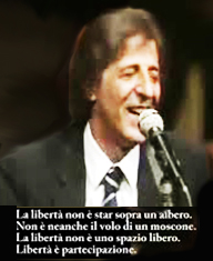 Libertà Giorgio Gaber