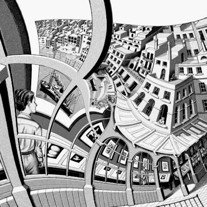 Maurits Cornelis Escher «Galleria di stampe»