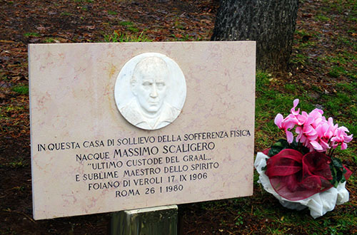 Targa commemorativa Massimo